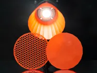 Réflecteur 7 pouces monture Bowens avec diffuseur et grille — photo 1