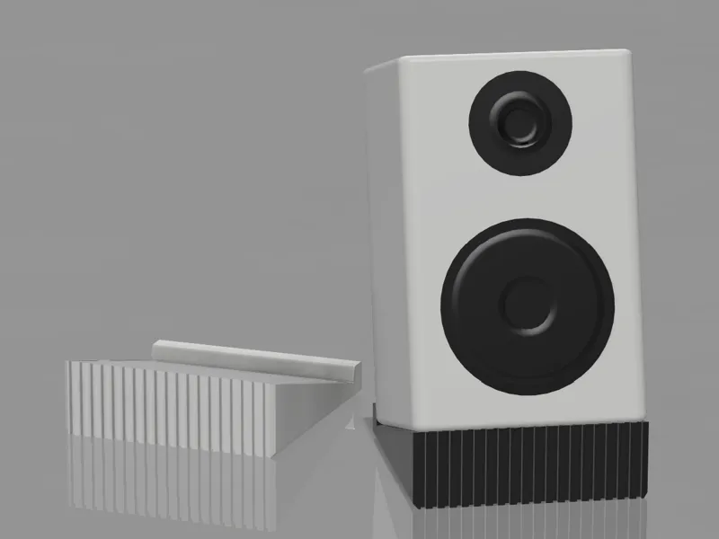 15 Degree Speaker Stands Slatted