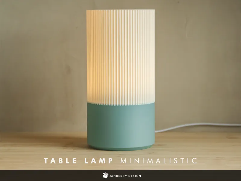 Minimalistic Table Lamp – modern & elegant light
