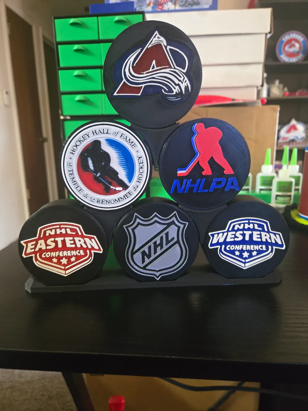 6 Hockey Puck Display by GJ-3D-Design - MakerWorld