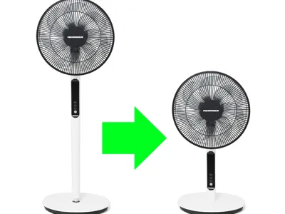 HEINNER fan leg shortener adaptor