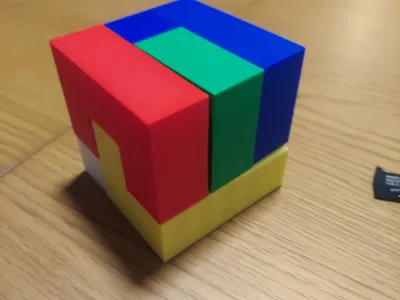 5 part 3x3 puzzle