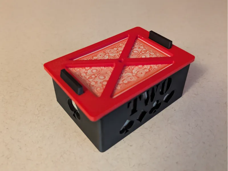 Two Deck Playing Card Case