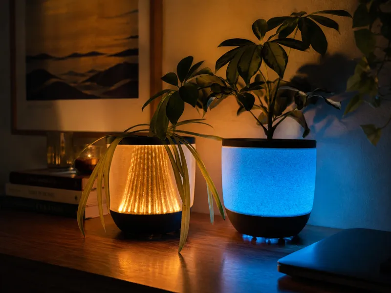 Illuminated Plant Pot