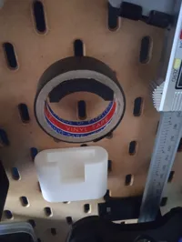 Petit porte-rouleau de scotch pour IKEA Skådis — photo 3