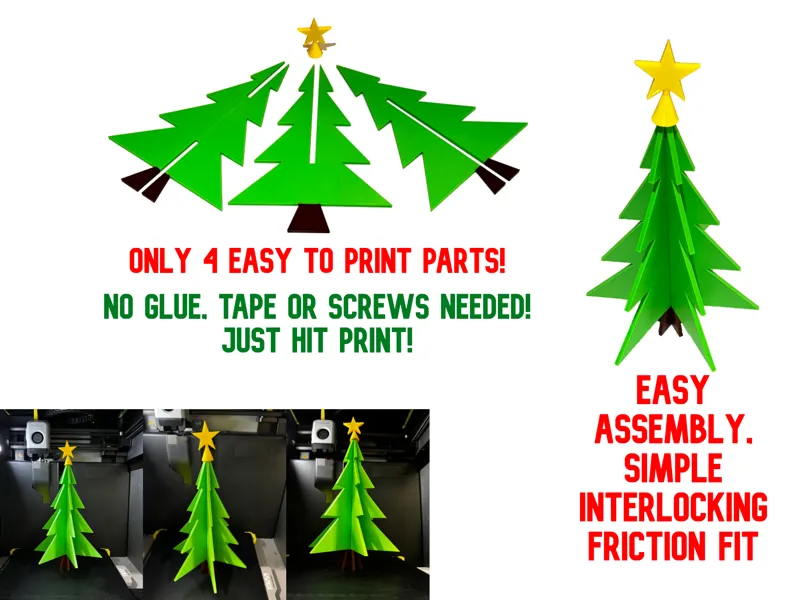EasyTree - The 4 piece tree that slides together