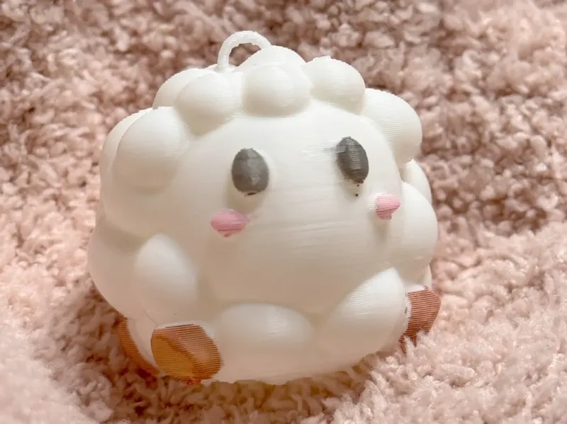 可爱小绵羊挂件