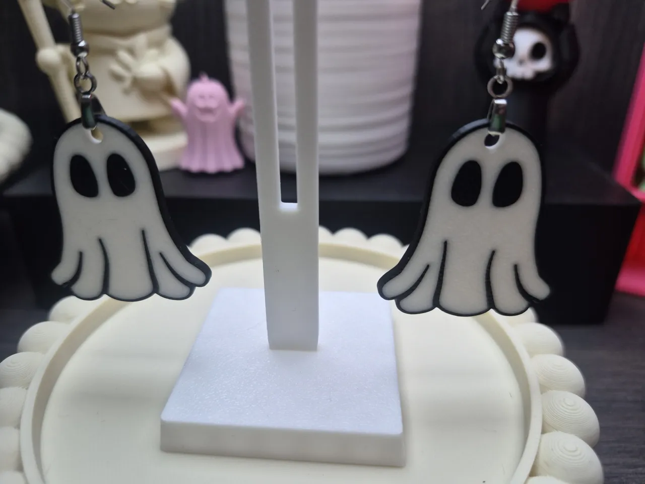 Classic Ghost Earrings view 2