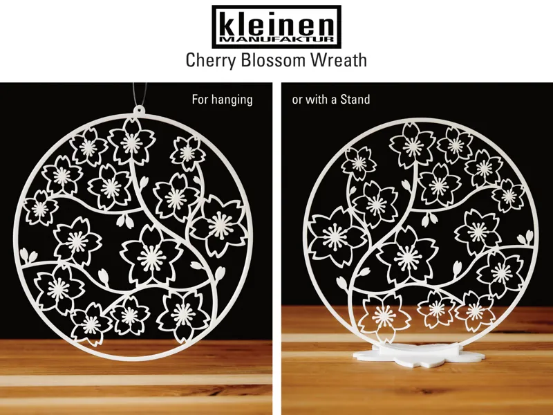 Cherry Blossom Wreath - Sakura Kirschblütenkranz 