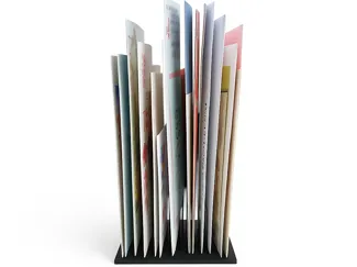Modern Birthday Card Holder (Holds 15 cards)