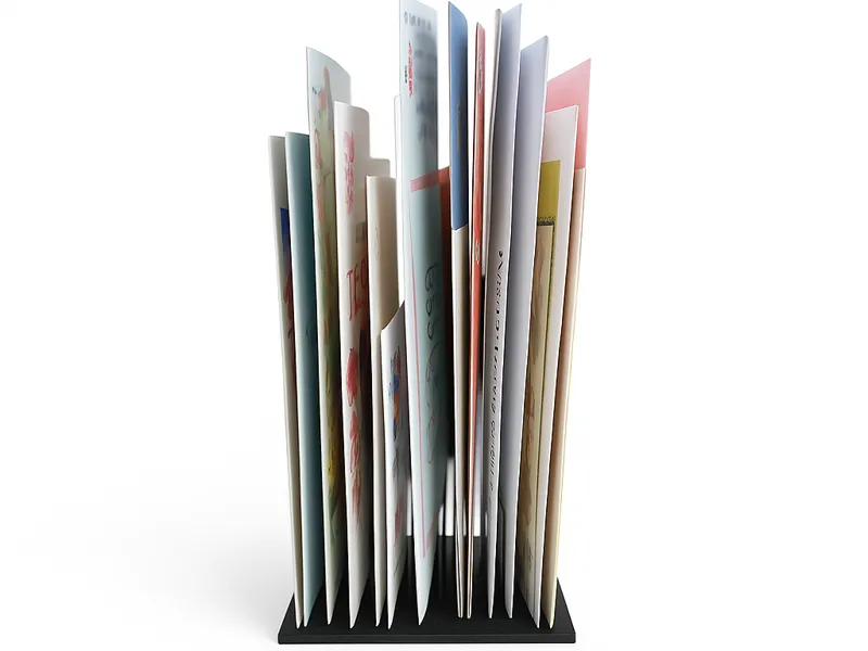 Modern Birthday Card Holder (Holds 15 cards)