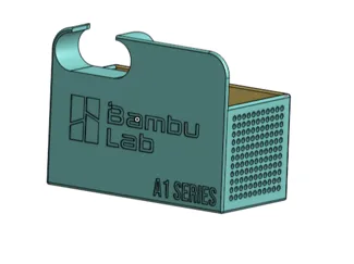 Compact Poop Holder for Bambu Lab A/1 /A1 Mini