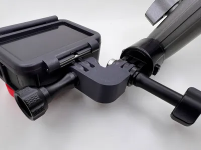 90 degree adapter for action camera (GoPro/DJI)