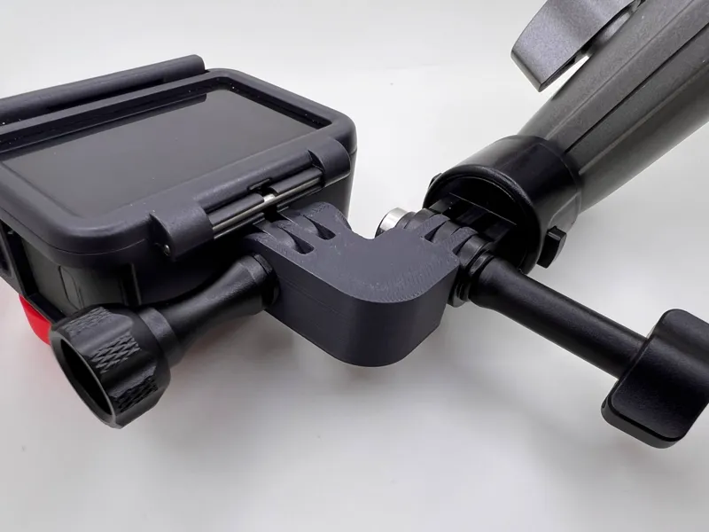 90 degree adapter for action camera (GoPro/DJI)