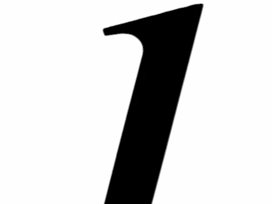 Número 1 puerta vivienda