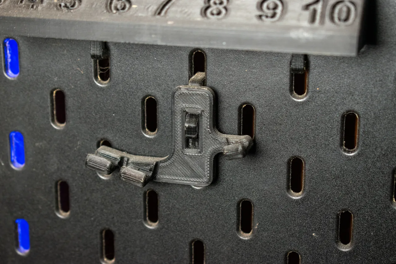 Caliper Holder for Ikea Skadis view 3
