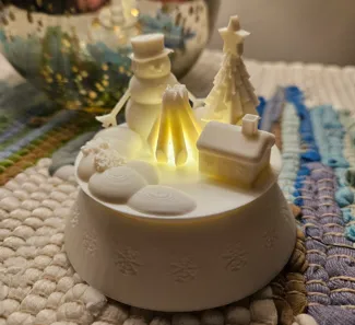Christmas Ornament with Tea Light