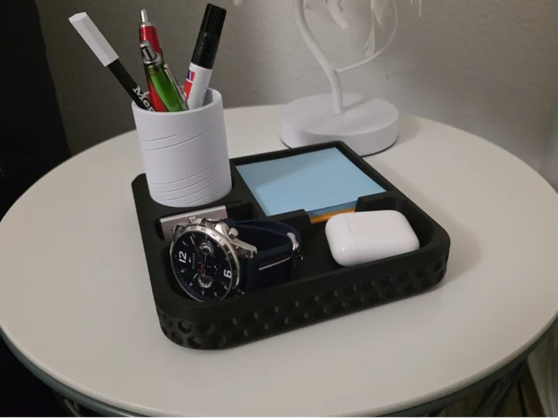Desk Organizer with Sticky 90mm Adapter 76mm, cup