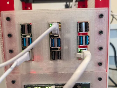 MicroLab Raspberry Pi 3X Cluster (2U)