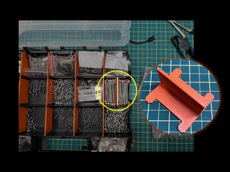 Parts Organizer Sub-Divider for Tactix Parts Boxes