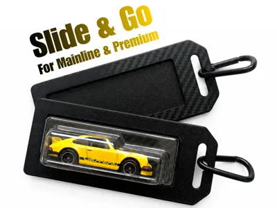 Hot Wheels Blister Keychain for Mainline / Premium