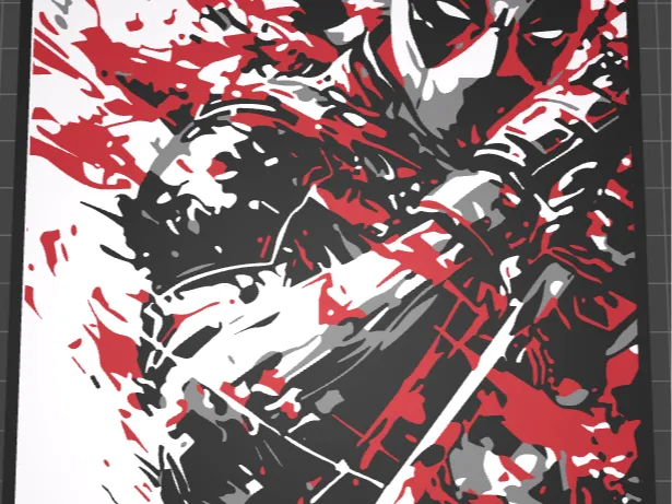 Deadpool splash art
