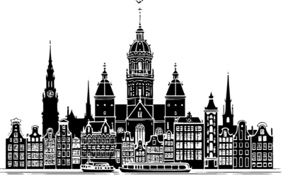 Amsterdam Skyline