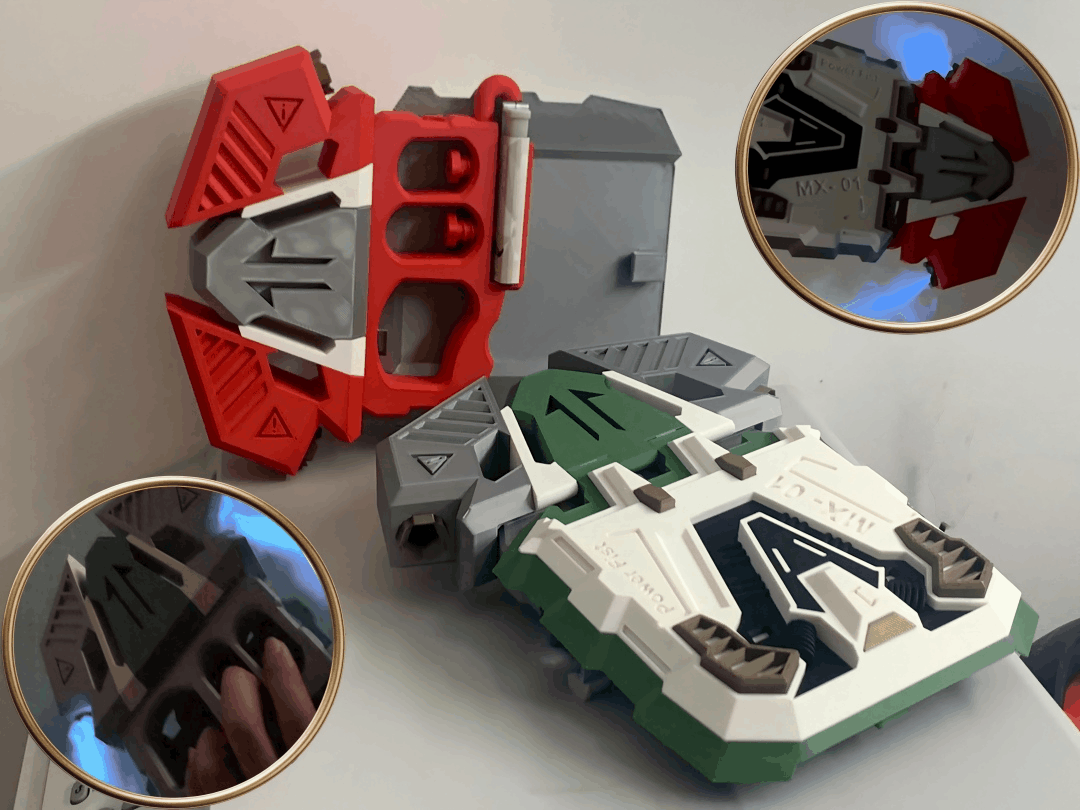 Real Trigger Military Power Gauntlet - Real Trigger Wearable Concept Individual ...