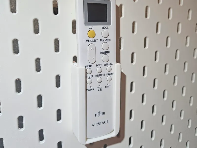 Air Conditioner Remote Holder for IKEA Skadis