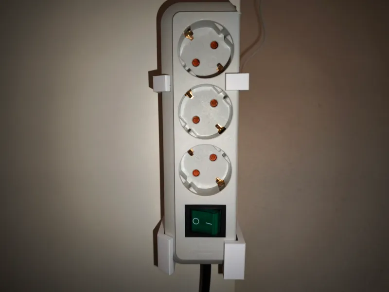 Steckdosenleiste Halter für Brennenstuhl Eco-Line