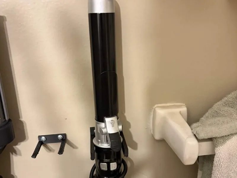 VKIK Rotating Curling Wand Wall Mount