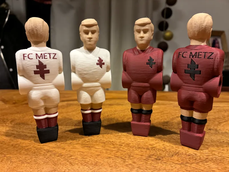 Personnage baby-foot Monneret - FC Metz
