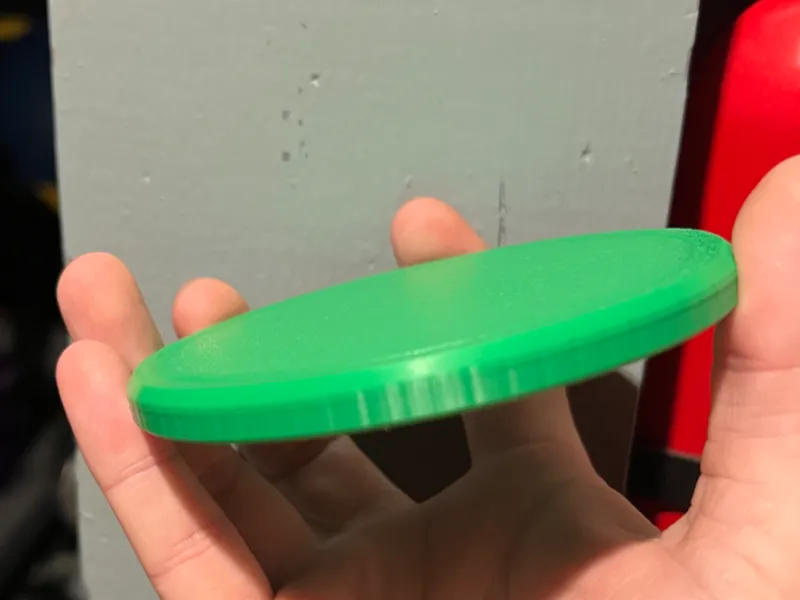 Disc Golf Mini Marker - Textured Edge