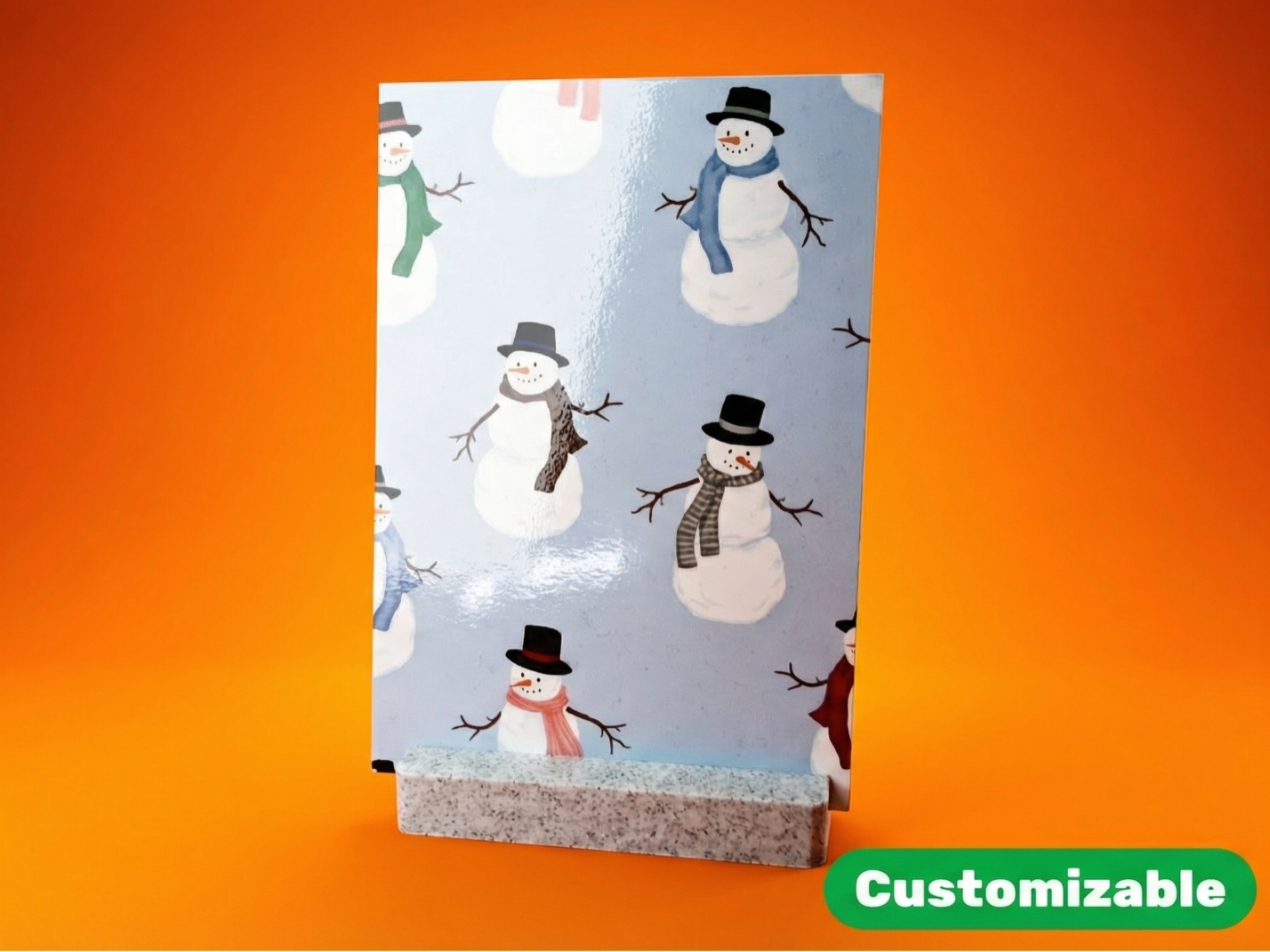 Customizable Card Stand / Photo Block (Minimalist)