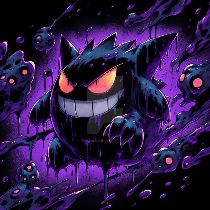 Gengar Splatter Hueforge