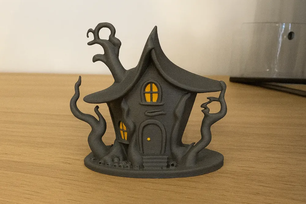 Haunted Witch House Miniature - Free 3D Print Model - MakerWorld
