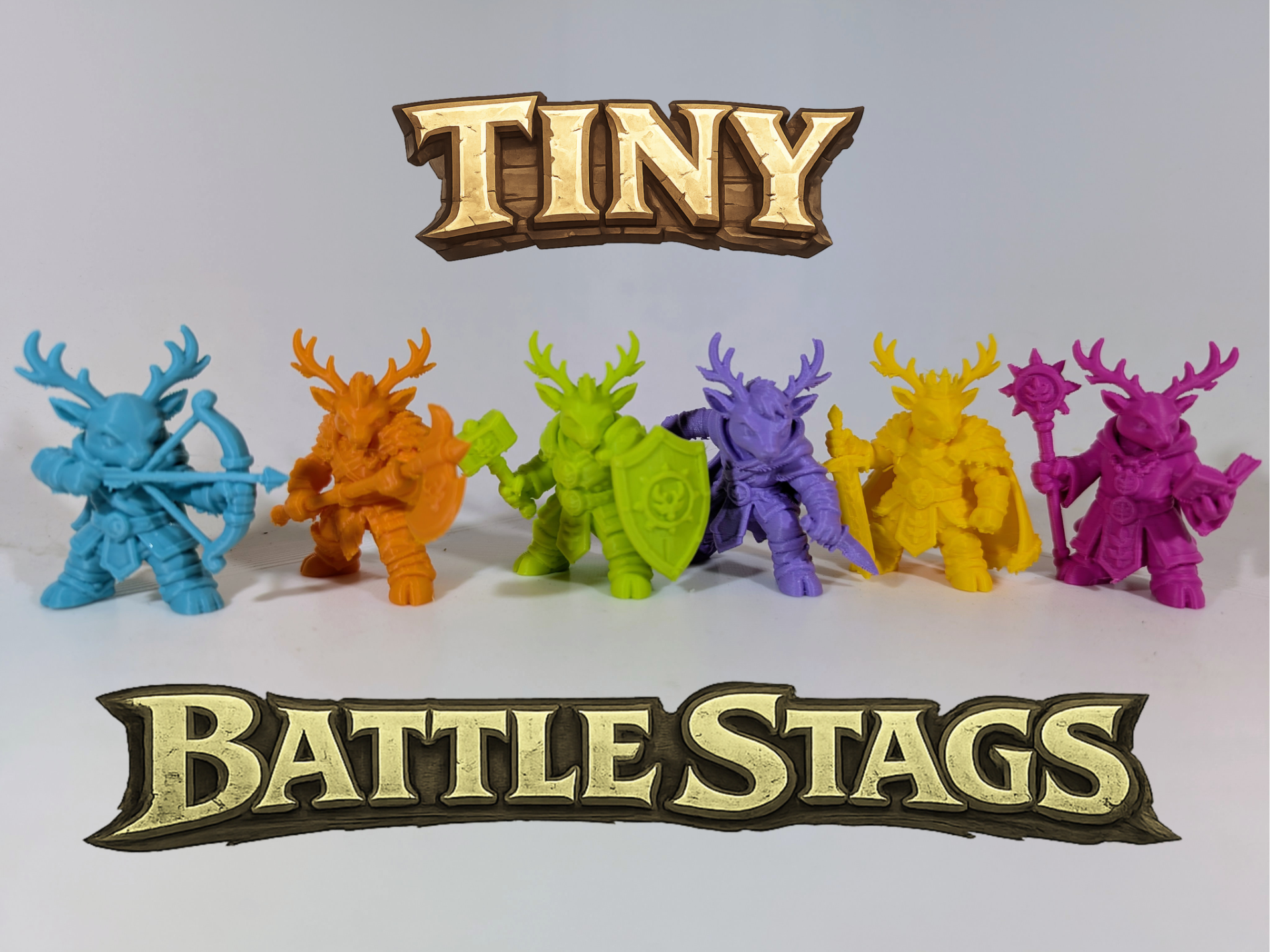 Tiny Battle Stags