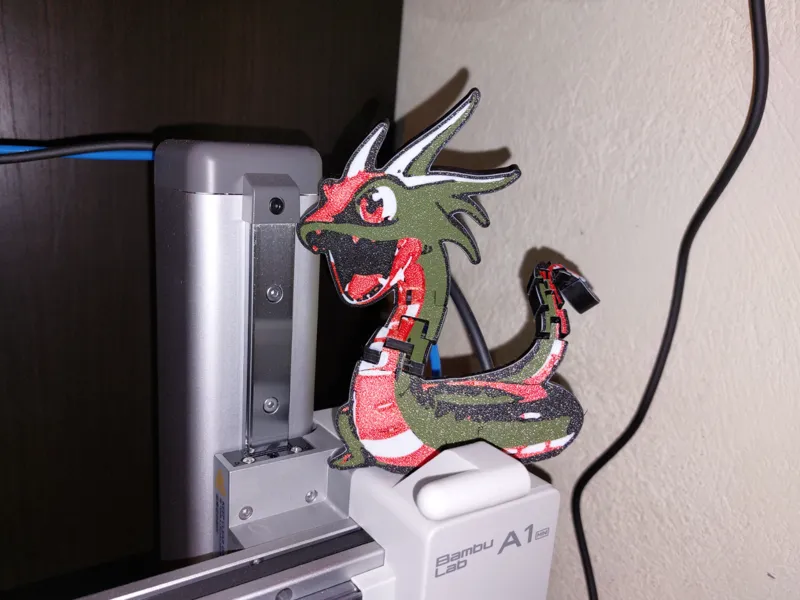 Flexi Cobra Dragon Cartoon
