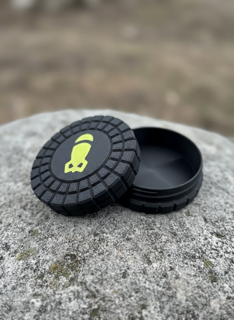 Miniatura 8 do modelo 3D EDC Pocket Container-Frag Pattern
