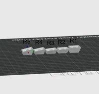 1U R5 Cherry Profile Keycap
