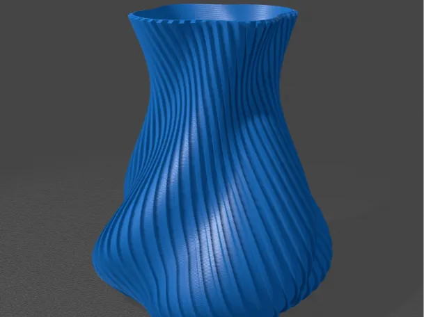 isometric vase