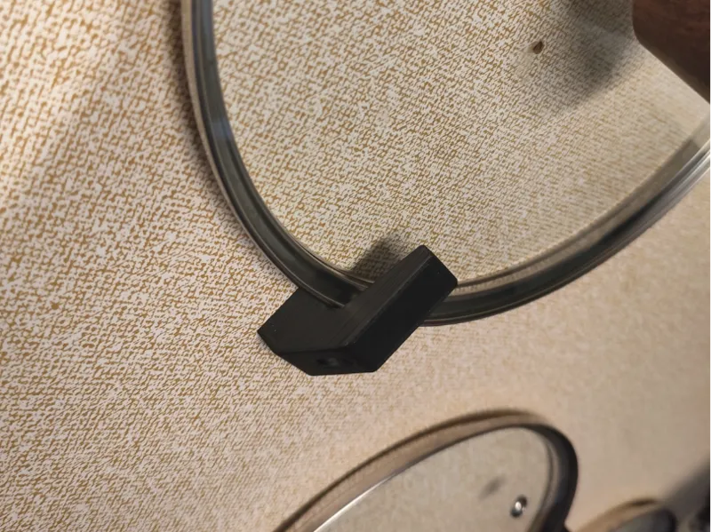 Pot lid holder