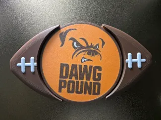 Cleveland Browns Dawg Pound Coaster Set