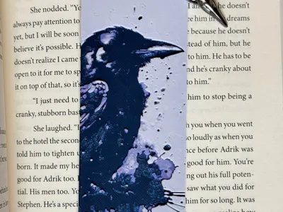 Raven/Crow Bookmark