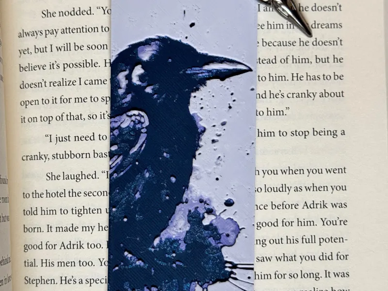 Raven/Crow Bookmark