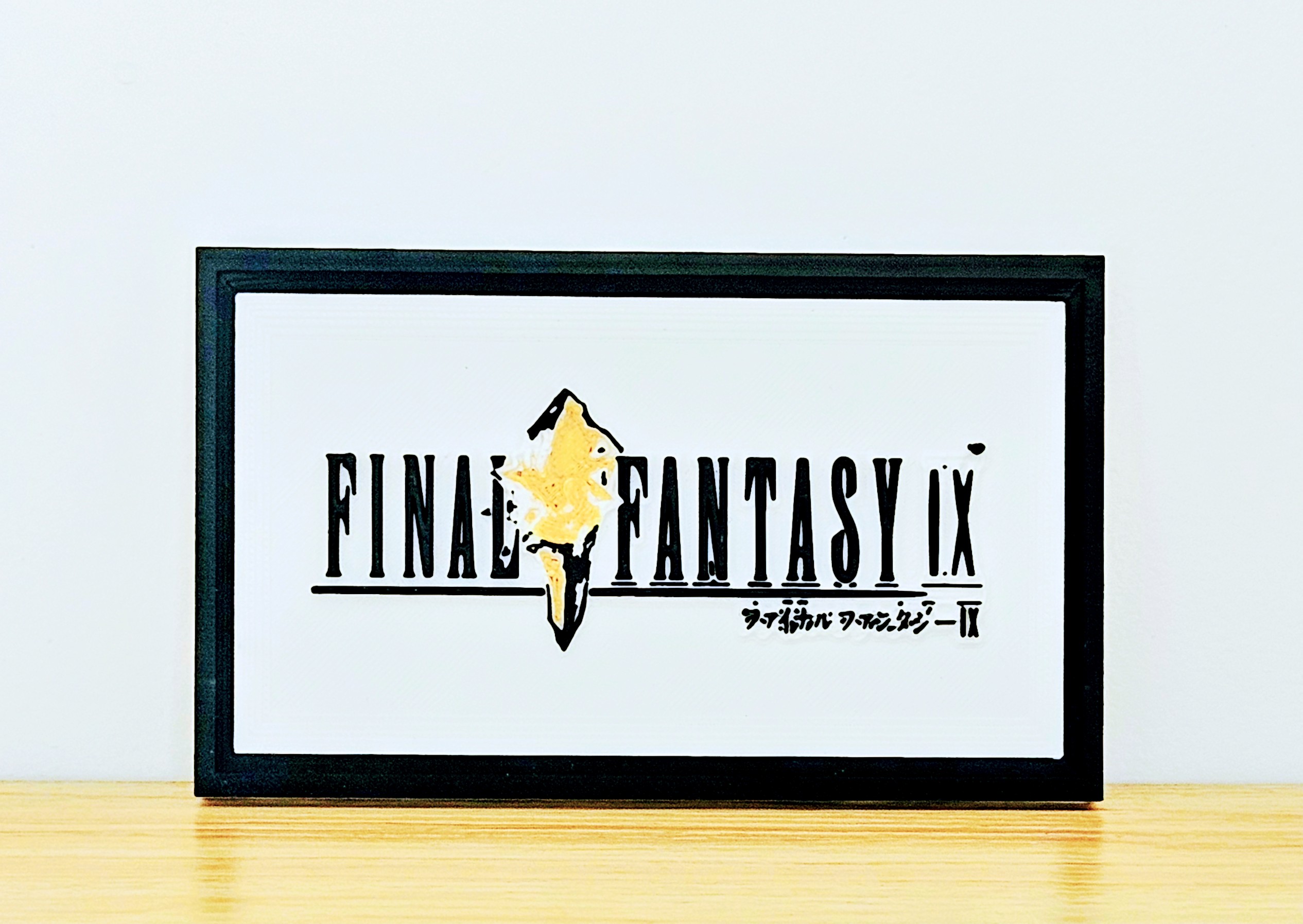 Miniatura 1 do modelo 3D Logo final fantasy