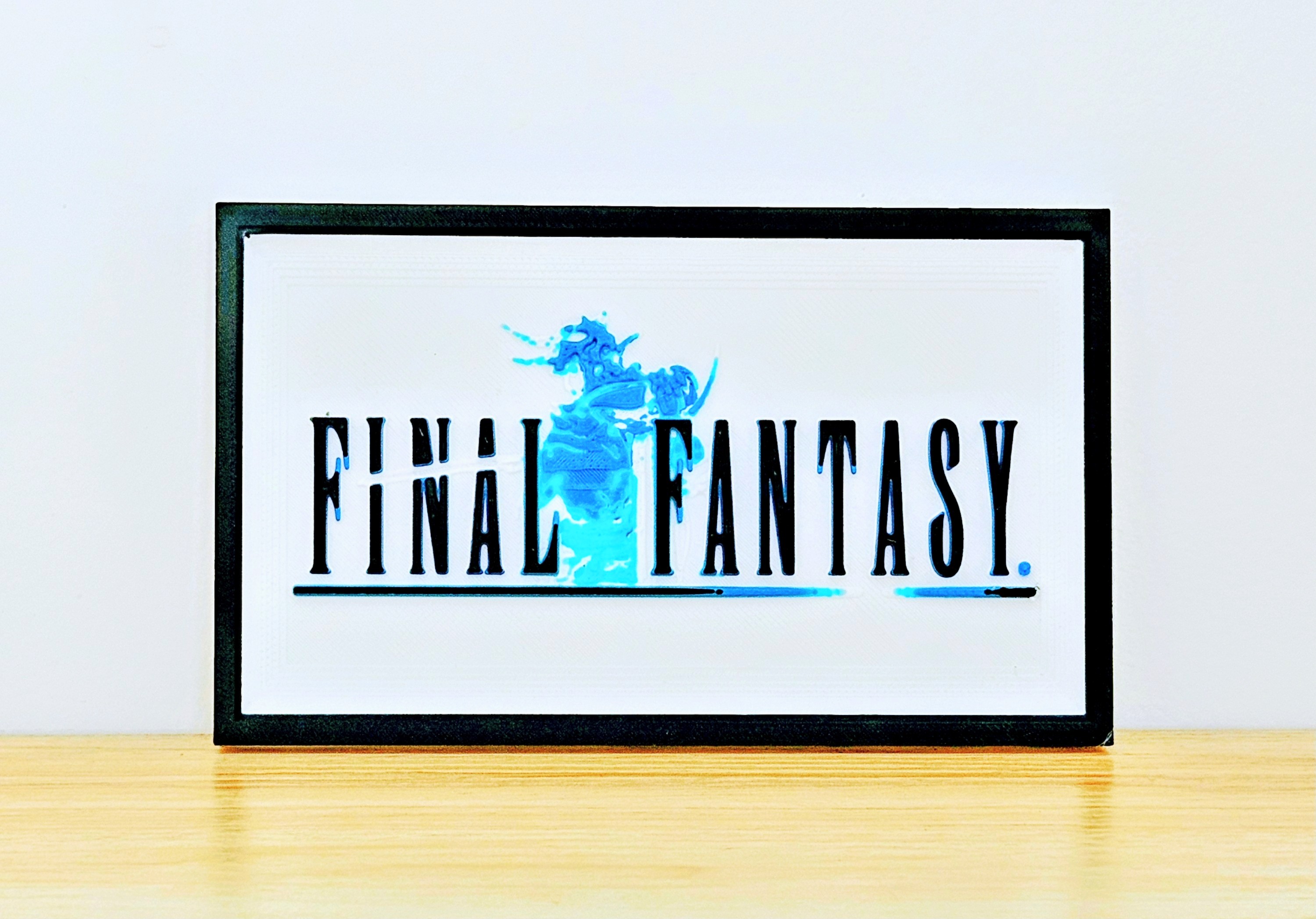 Miniatura 3 do modelo 3D Logo final fantasy