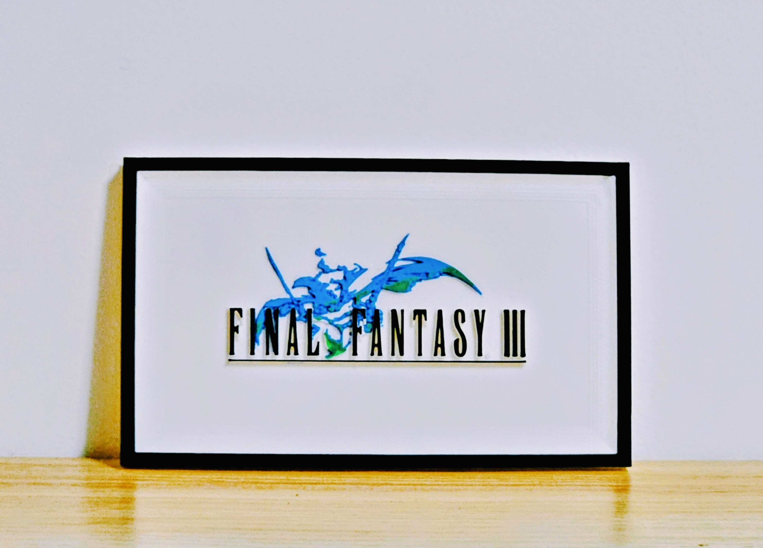 Miniatura 5 do modelo 3D Logo final fantasy