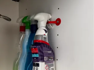 IKEA Metod Cupboard Spray Bottle / Towel Storage 