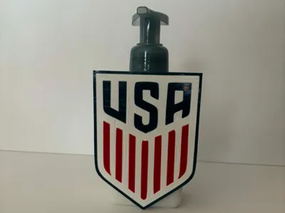 USA Soccer Team Bath and Body Works Soap Holder